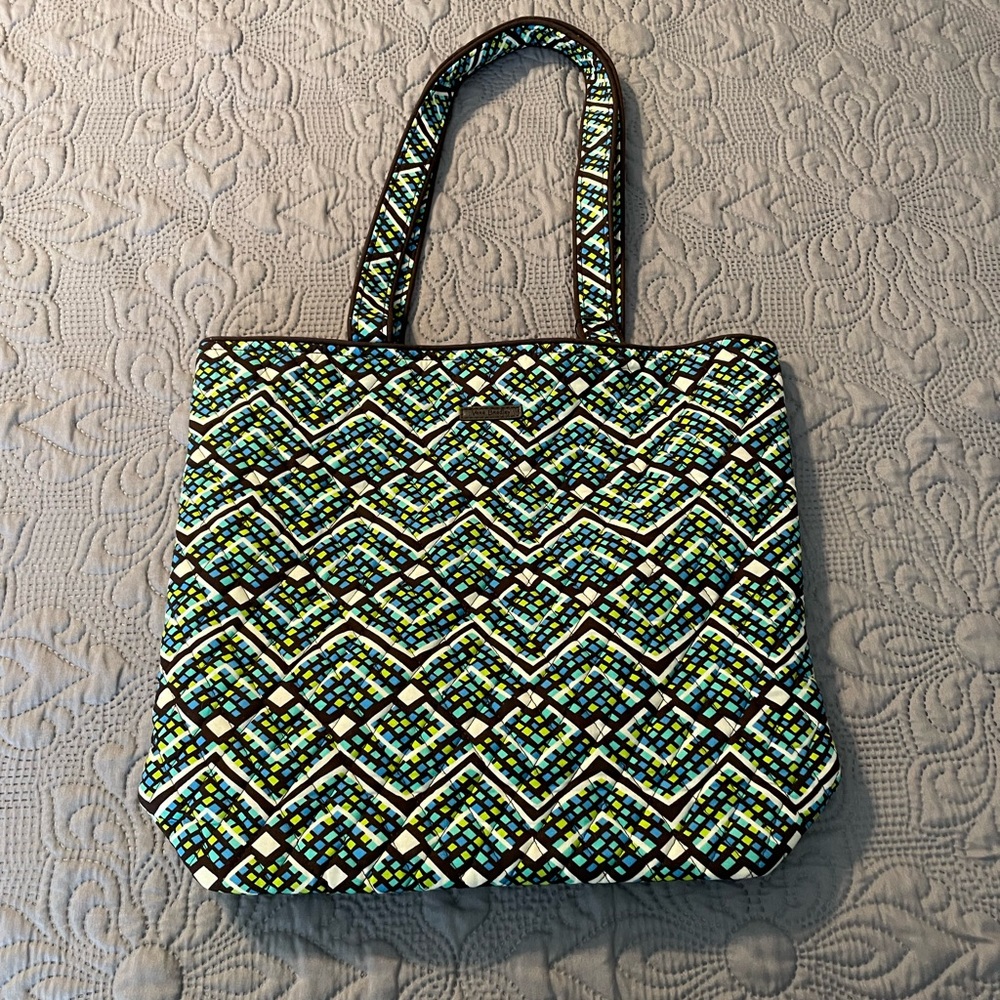 Vera Bradley Tote in Rain Forest (Retired Pattern!)